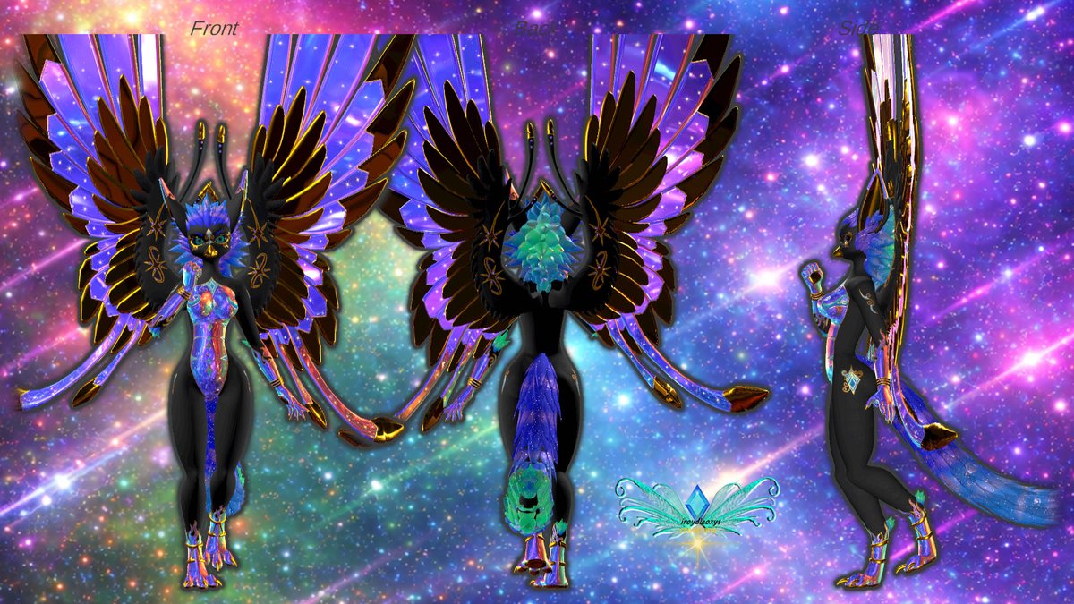 Iroydleoxys's tweet image. Here are my stella bird private texture finally revealed ^^
video presentation here = tiktok.com/@echoshine64/v…
#texture #furry #vrchat #vrc #creator #mmd #bird #galaxy