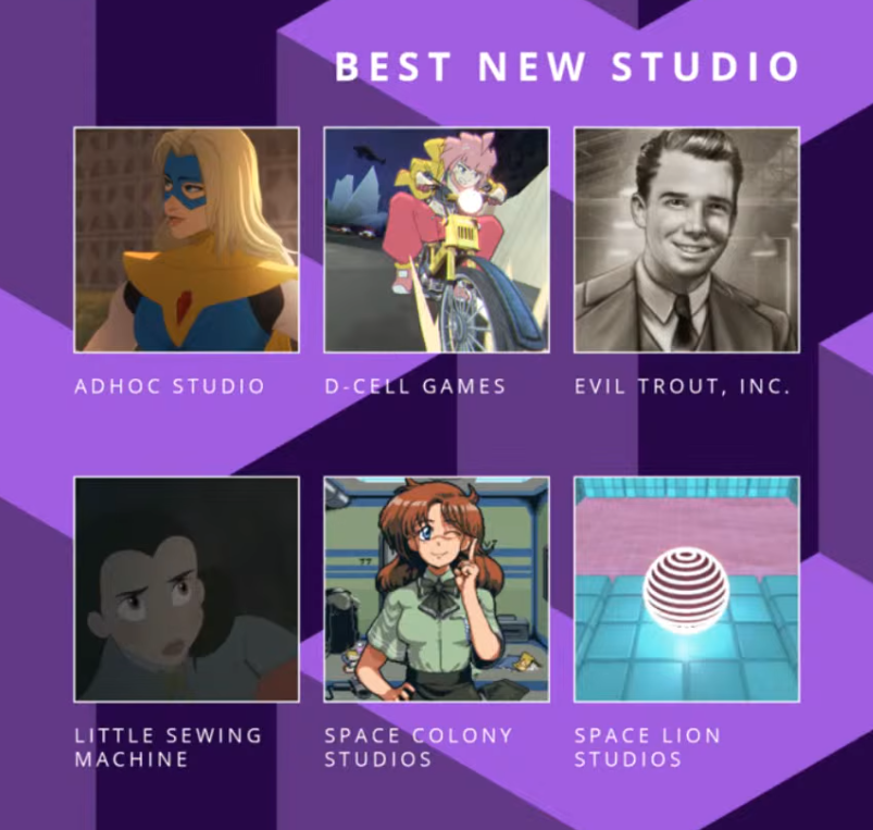 dcellgames's tweet photo. we're honored to have been recognized by @debugmagazine's Indie Game Awards for the following nominations!!! 

- BEST SOUNDTRACK
- BEST SOUND DESIGN
- BEST VOICE ACTING
- BEST ART DIRECTION
- BEST NEW STUDIO (D-CELL) https://t.co/EKEZPjQpMK