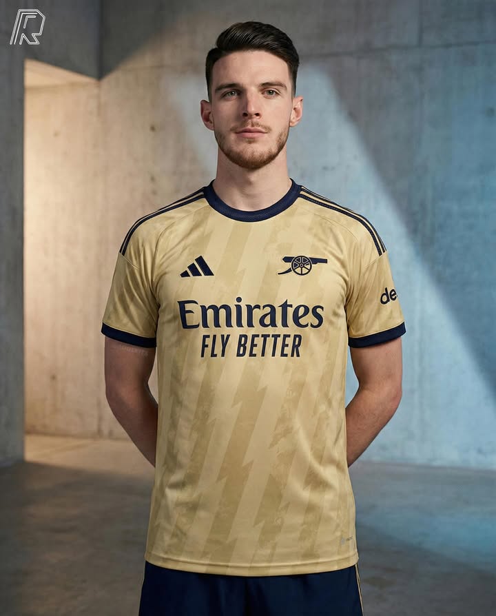 Engr_Hamzee's tweet photo. 🚨 Just In : New look of the 2026/2027 Arsenal's Away kit with Adidas.

How good is the design? 👀 https://t.co/Ko7eb0tntn