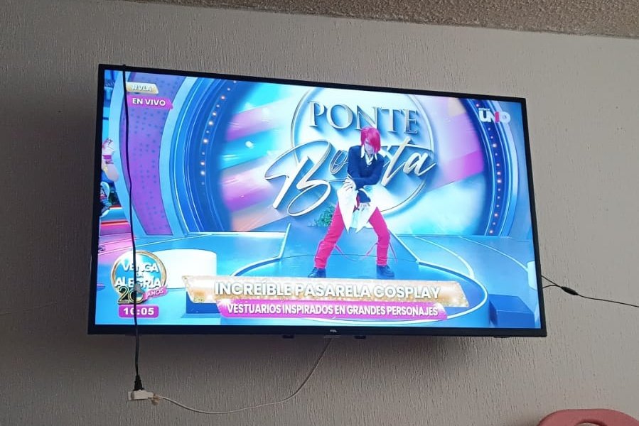 AbokatoGG's tweet image. Iori Loco salió en TV #Kof