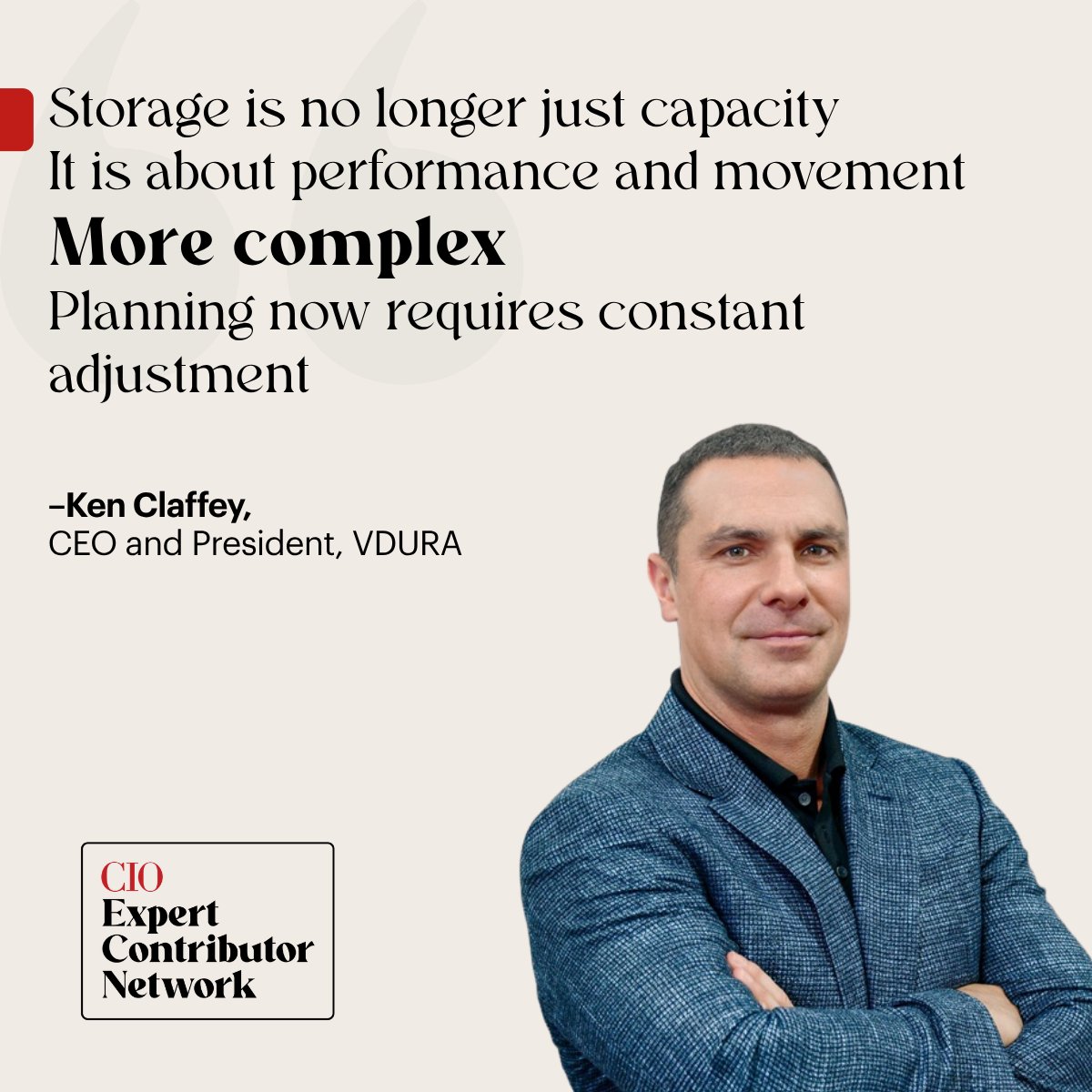 CIOonline's tweet image. Storage economics are no longer predictable. Ken Claffey says AI and modern workloads are breaking long-standing cost assumptions.

What this shift means for infrastructure planning now: spr.ly/6010B6qBhQ

#FoundryExpert #DataStorage #AI