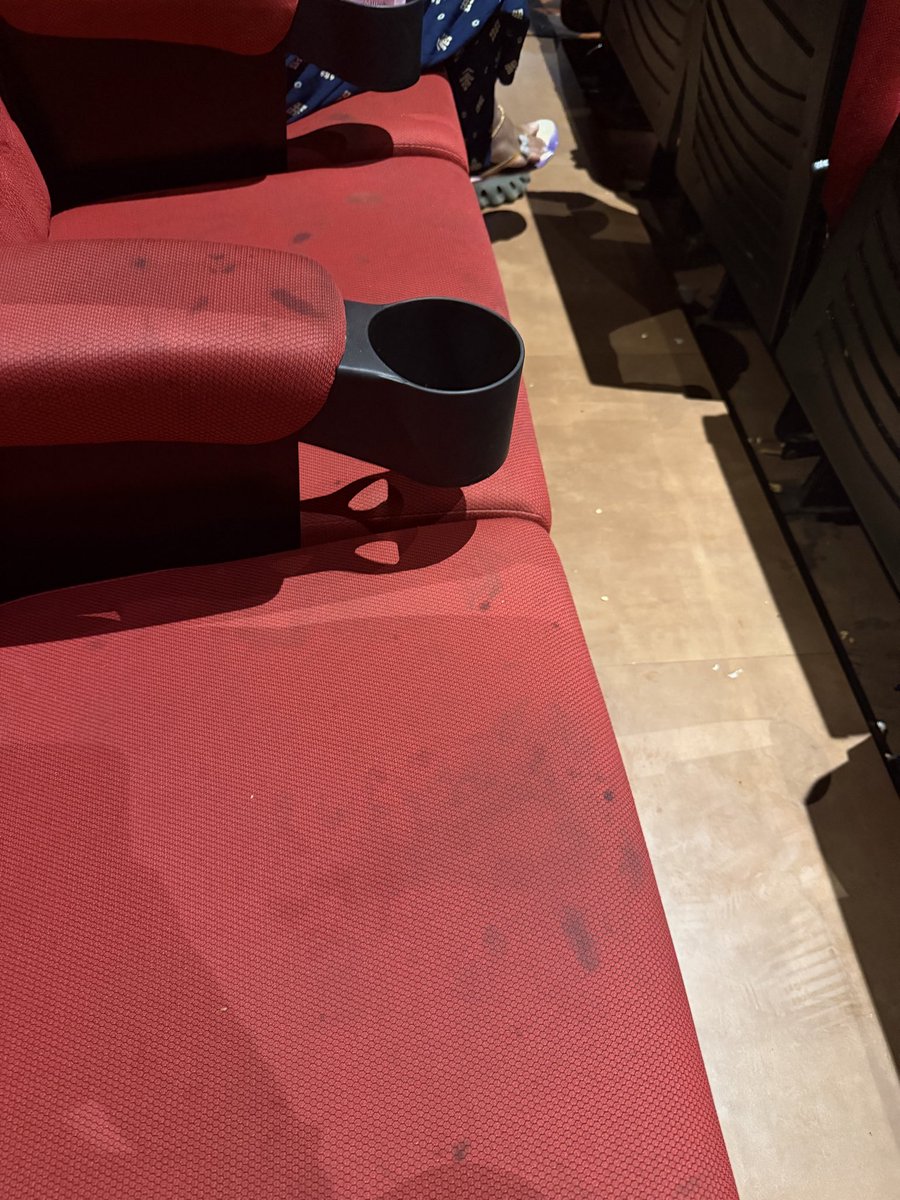 SriRamS_5's tweet photo. Really disappointed with the experience at @PVPCinema The staff behavior was unprofessional, and the cleanliness of the theatre was far below acceptable standards. This is not what customers expect when paying for a premium movie experience. Hope this gets addressed immediately. https://t.co/Sh7gfabY97