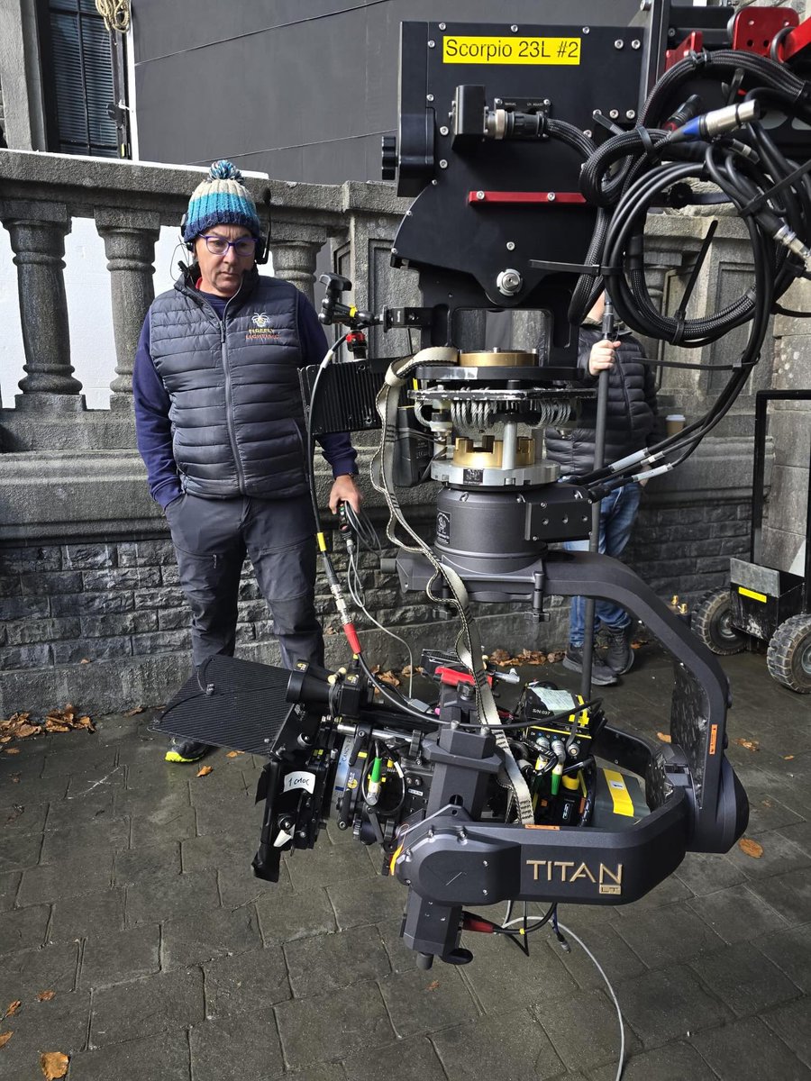 Here's what sort of camera is filming WEDNESDAY season 3 right now in Wicklow, Ireland. 

(via CelticGrips on Instagram)