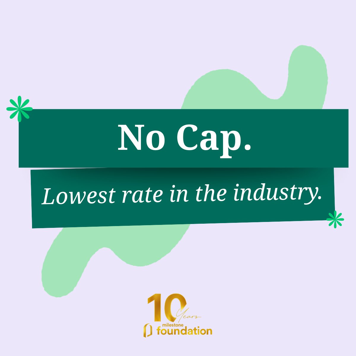 TheMilestoneFdn's tweet photo. We don’t need a cap because we don’t overcharge.
On average, at our rates, it would take an advance 6.67 years to double, and 13.33 years to triple.
With low, simple interest, our clients aren’t facing rapidly compounding balances or inflated paybacks. #LitigationFunding https://t.co/rkYOLAjM1I