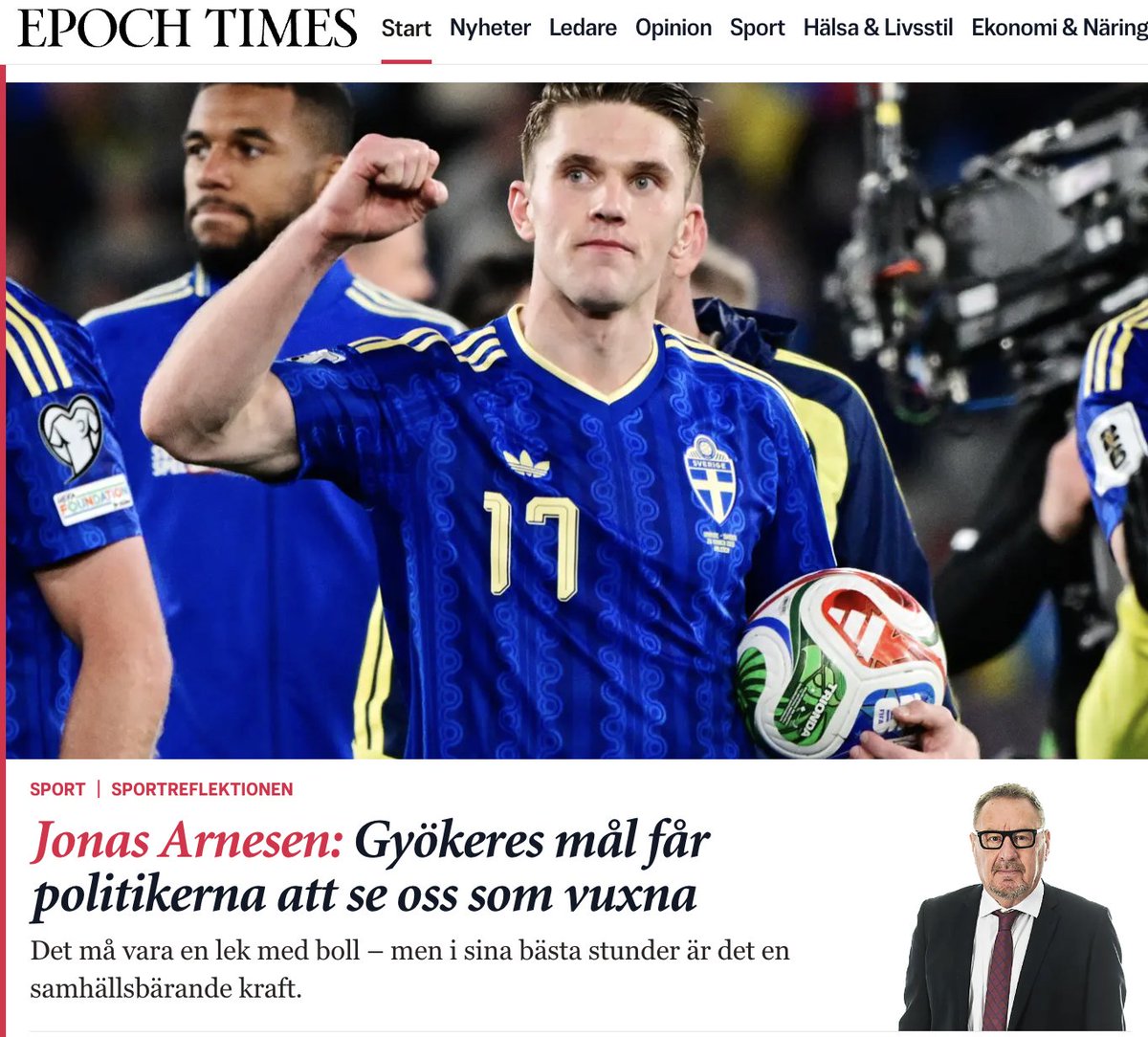 Jonas Arnesen tweet media