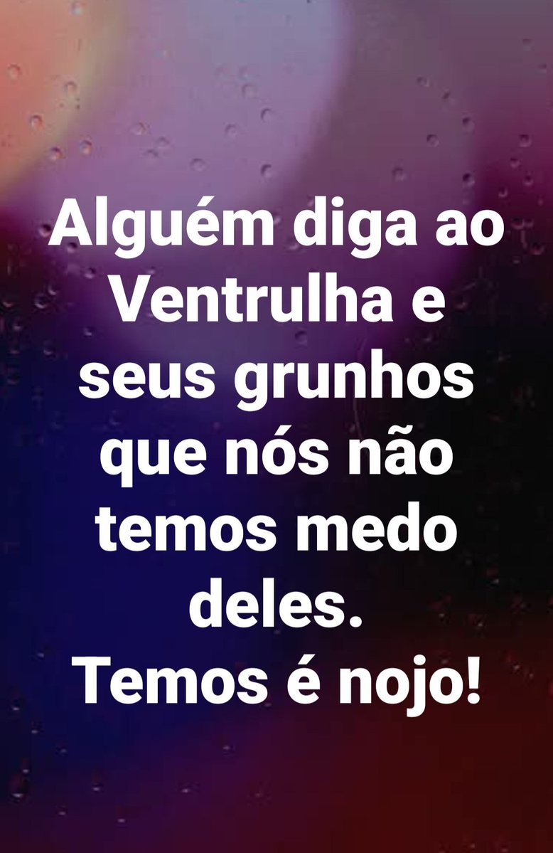 𝕆́𝔼́𝕊𝕋𝔸̃𝕆𝔹𝕆𝔸 tweet media