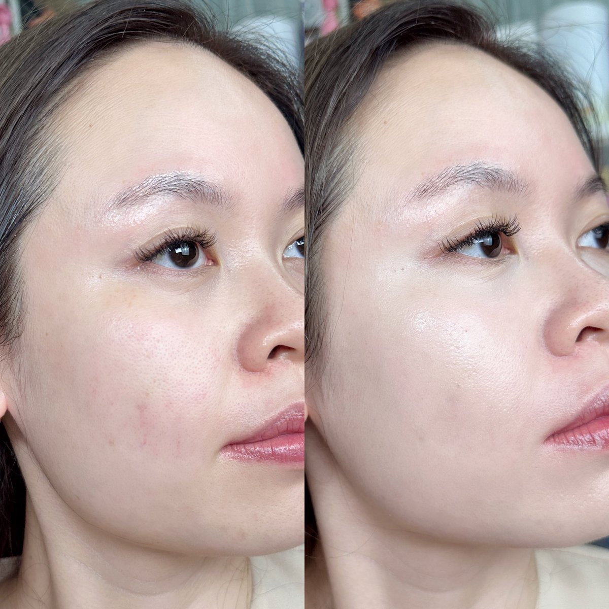 aispdiary's tweet image. ขอป้ายยาคอนซิลเลอร์ที่มีติดกระเป๋าเครื่องสำอาง glow not dry concealer สี #Light &amp;amp; #Rosysalmon มีโทนเหลืองกับชมพู 1 ตลับ มี 2 สี เราใช้มือแท็ปๆๆ ที่ผิว รู้สึกเนื้อเค้ากลืนไปกับผิวเลย ช่วยปกปิดรอยแดง รอยเส้นเลือดได้ดีมากกก เนื้อบางเบา ไม่หนัก ไม่เหนียว