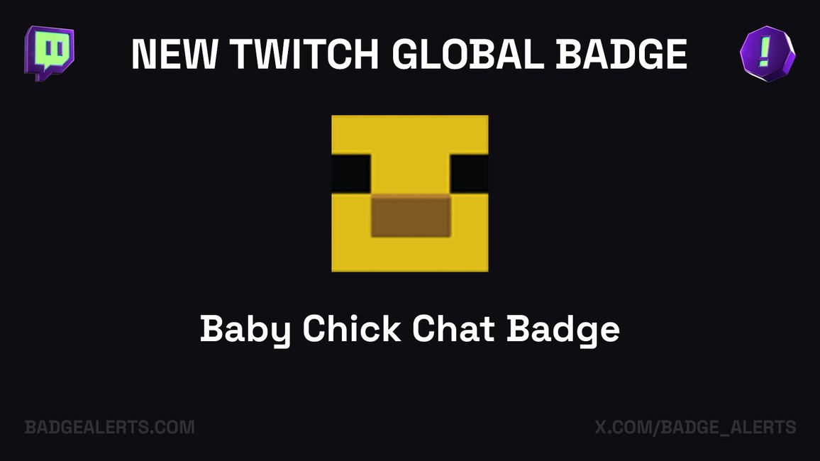 Badge Alerts tweet media