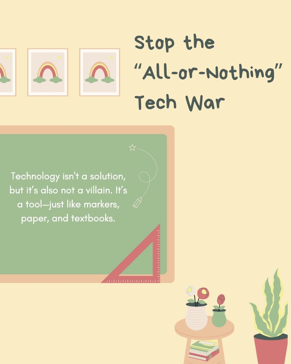 The real magic happens in the middle ground where we choose the best tool for the specific job, whether that’s a 2026 AI chatbot or a 1950s No. 2 pencil. Here is a framework to use to make those minute-by-minute judgment calls.

#EdTech #DitchThatTextbook #TeacherTips