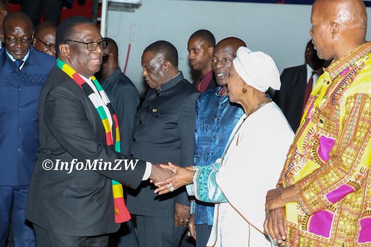 InfoMinZW's tweet image. HE President Emmerson Mnangagwa @edmnangagwa is back home from Accra,Ghana where he undertook a 3-day State Visit.The visit saw President Mnangagwa and his counterpart President John Mahama presiding over the first structured Joint Permanent Commission on Cooperation
#Engagement