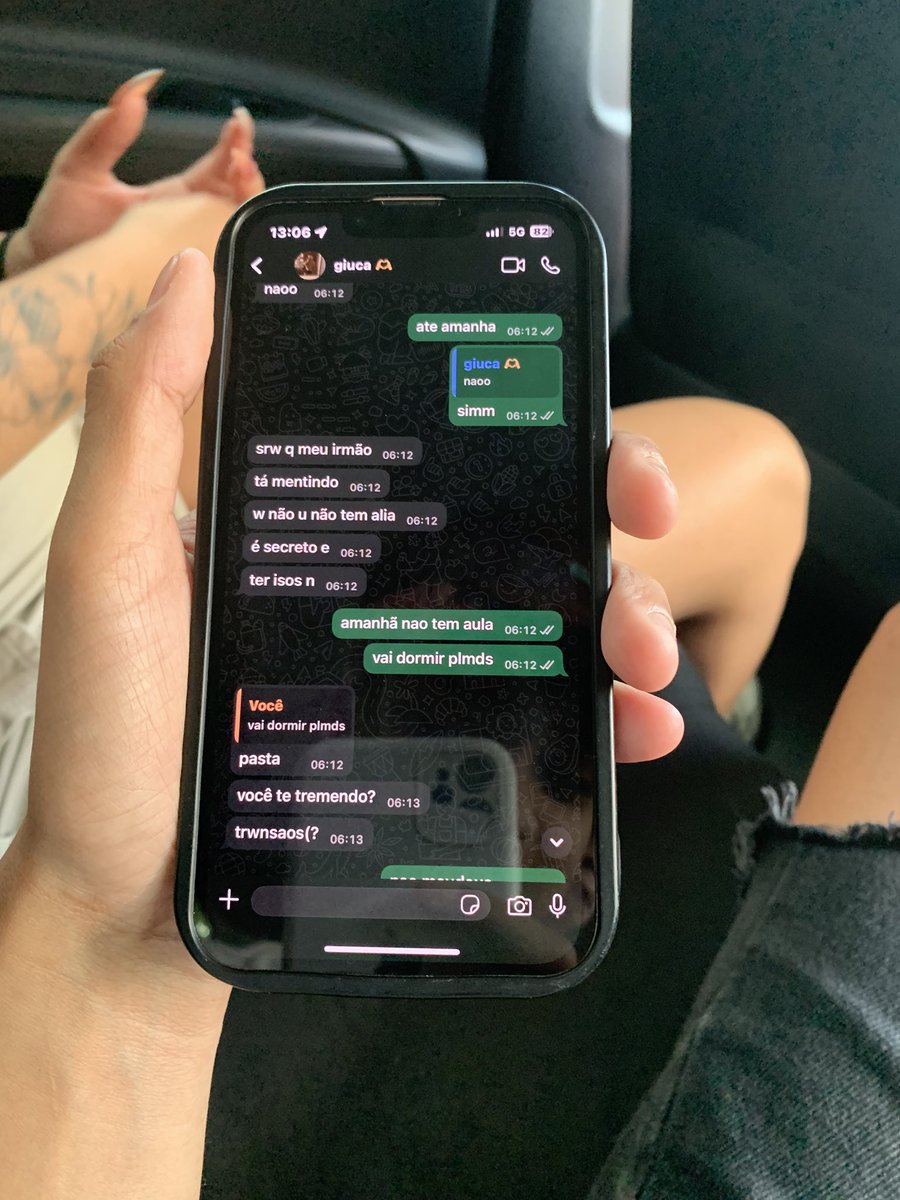 giuca loucona de varias fita depois do role