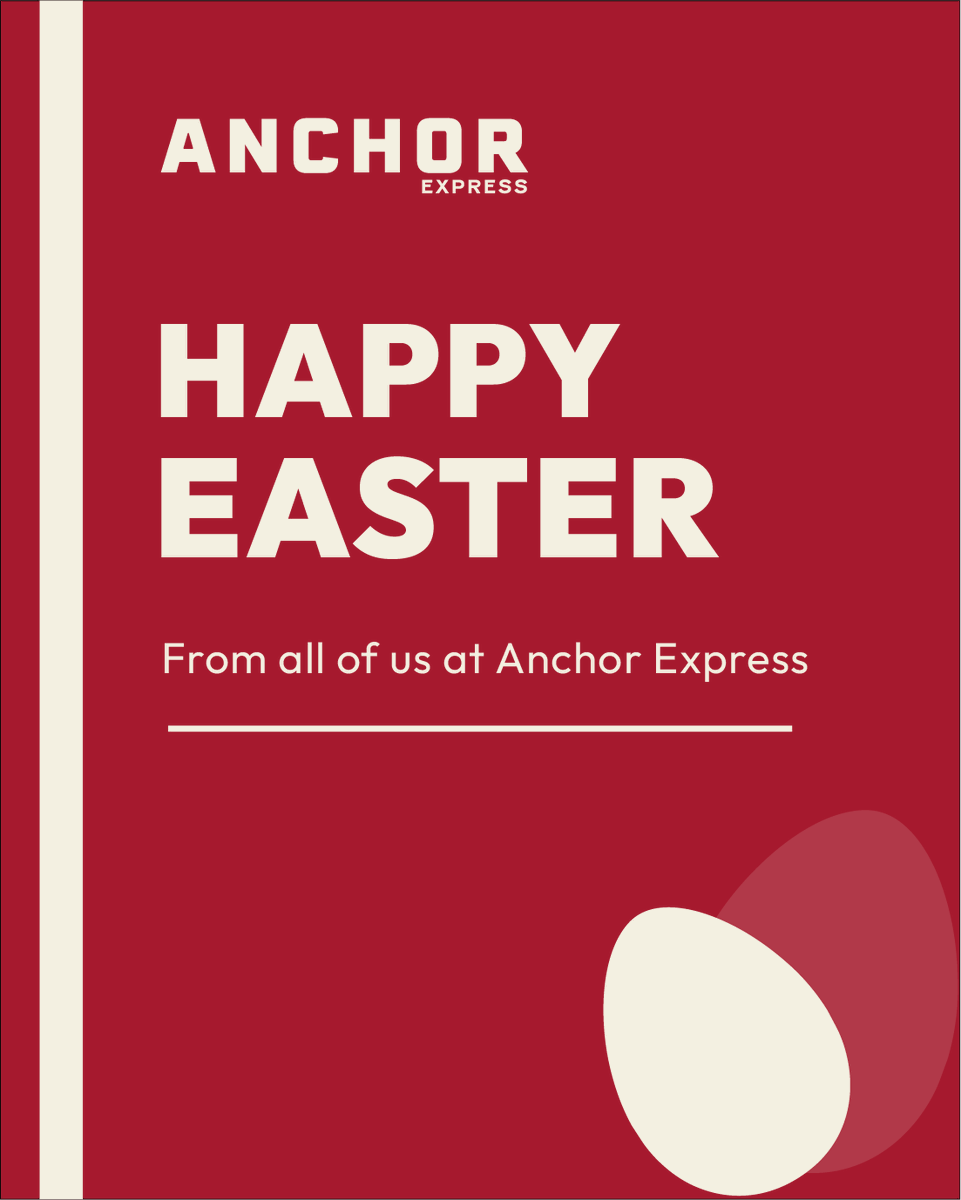 AnchorPXpress's tweet photo. Happy Easter from Anchor Express https://t.co/axC8FW9ZtZ