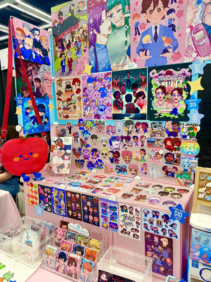 _osyeon's tweet photo. good morning sakura con 🌸 hope to see you this weekend at booth 3319
#sakuracon2026 https://t.co/9Pu6dN9KRq