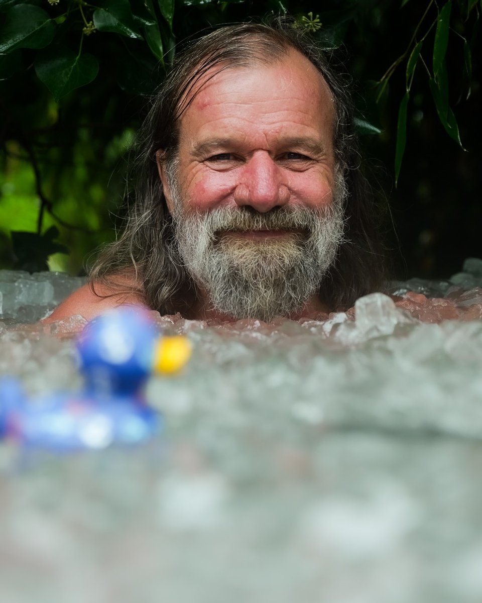 Wim Hof tweet media