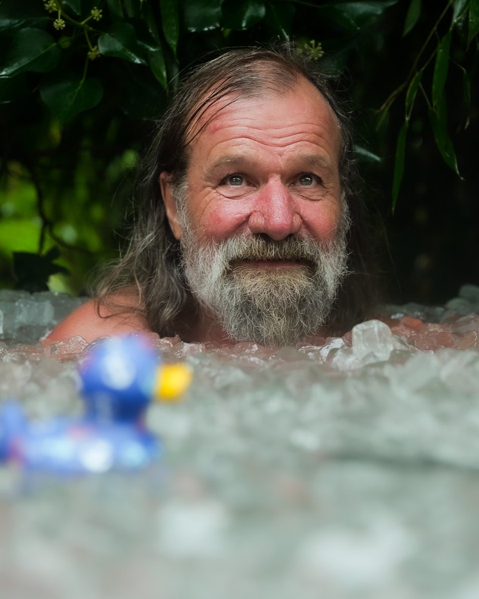 Wim Hof tweet media
