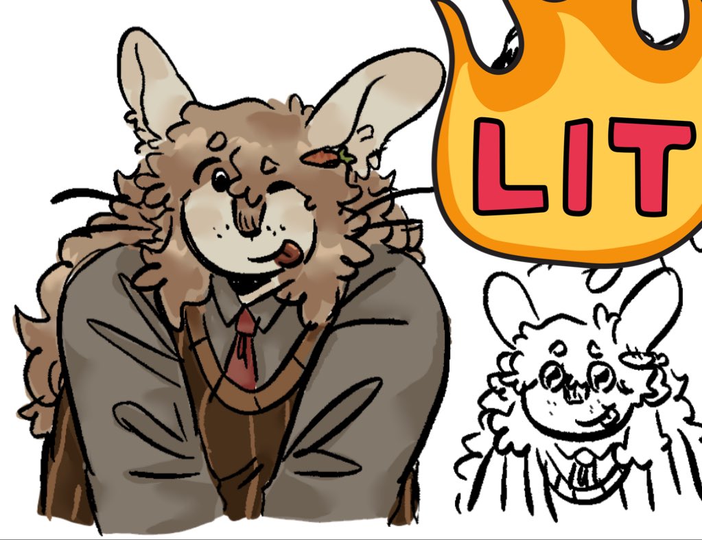 might post frozen slop more soon maybe….. um anyways what are yalls fav headcanons mine is chubby leopa