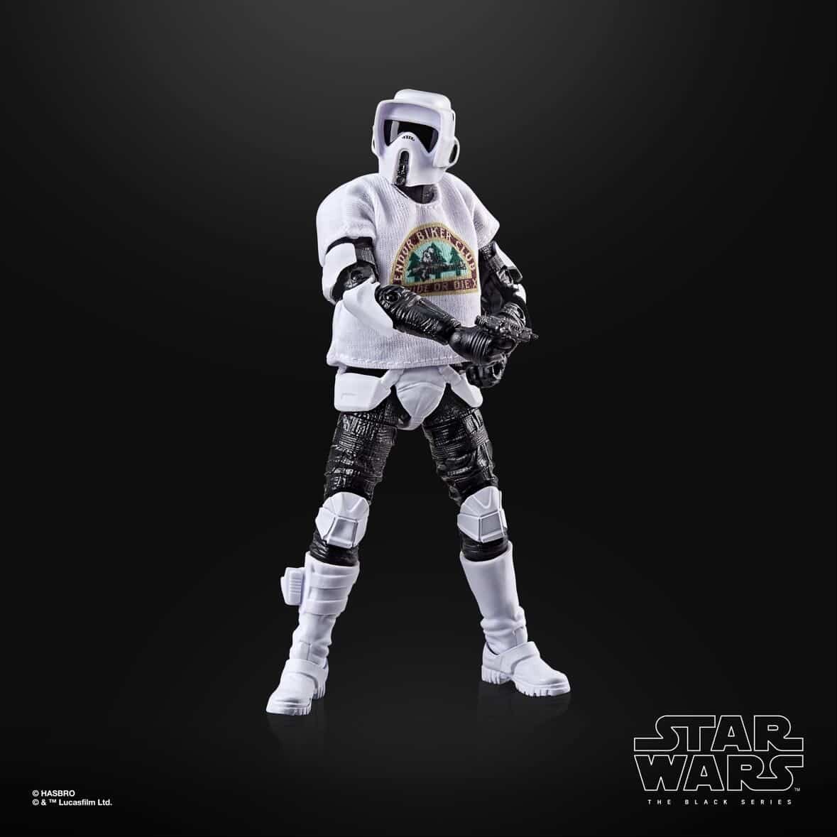 yak_face's tweet image. Fan Channel exclusive Scout Trooper (May the Fourth Be With You Edition) #hasbro #starwarsblackseries #fanchannel #starwars