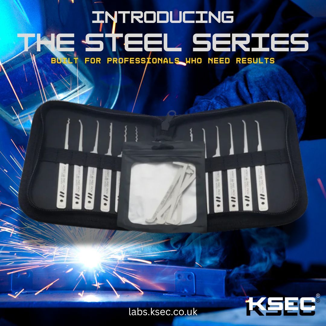 KSEC_KC's tweet image. There’s a difference you can feel instantly.

The tension.
The feedback.
The control.

That’s what the Steel Series is built for.

And this is only the first release.

labs.ksec.co.uk

#PhysicalSecurity #Locksport #RedTeam