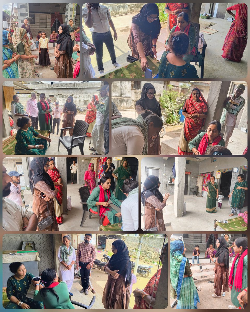 સિહોર તાલુકાના ખાંભા ગામ ખાતે ફુડ પોઈઝનિંગ આઉટબ્રેક અનુસંધાને તાલુકા હેલ્થ ઓફિસર મેડમશ્રી દ્વારા ઝાડા ઉલ્ટી થી અસરગ્રસ્ત સગર્ભા માતા ની ગૃહ મુલાકાત લેવામાં આવેલ તથા ગામ માં આગામી દિવસો માં લગ્ન પ્રસંગ વાળા ઘર ની મુલાકાત લેવામાં આવેલ જ્યાં જરૂરી સૂચનો આપવામાં આવેલ તથા ગામ માં