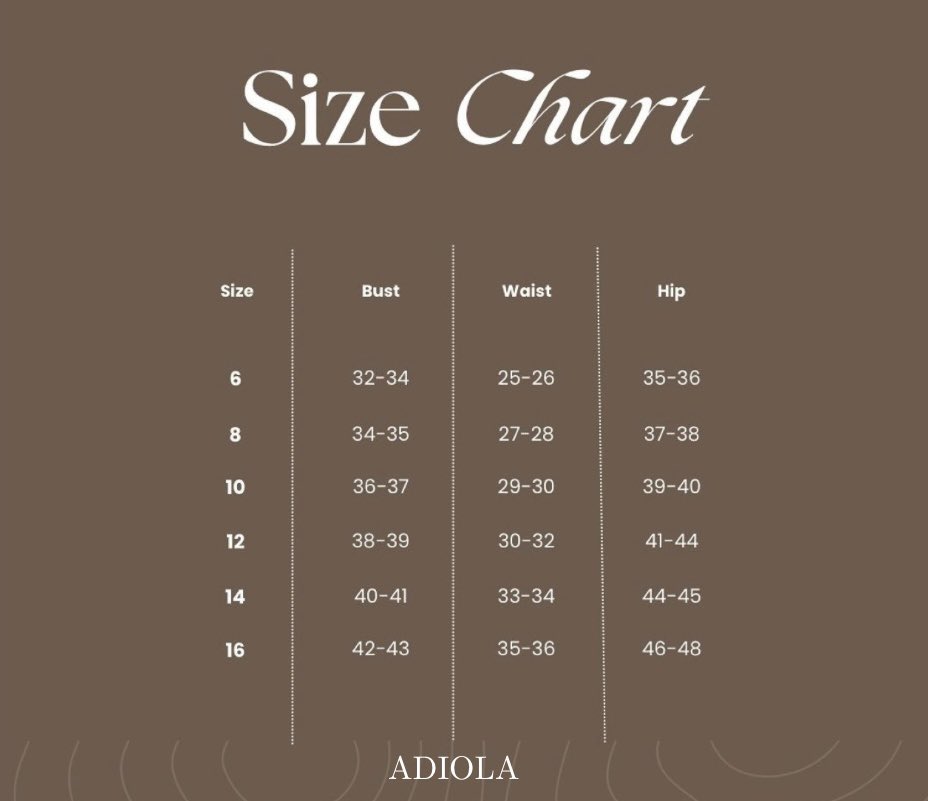 wearadiola's tweet image. Finding your perfect fit just got easier 🤎
 
Please take a moment to review our size guide before placing your order. 

If you're unsure about your measurements, send us a DM, we'll be happy to assist you. 

#MadeToOrder #Womenswear #BrandLaunch
