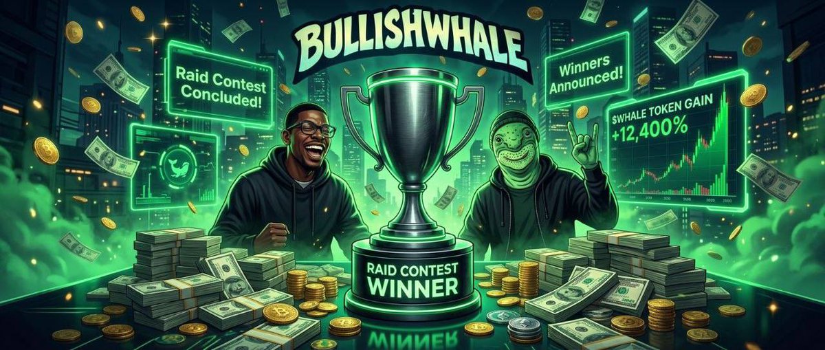 All thanks to $BULLWHALE team for the contest and their fulfillment of promise of payment which has been well received <a href="/BullWhale_1/">BullWhale</a>