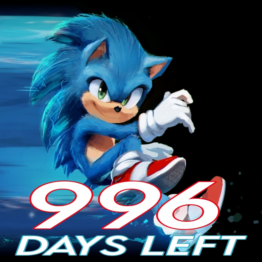 Sonic The Hedgehog Countdown tweet media
