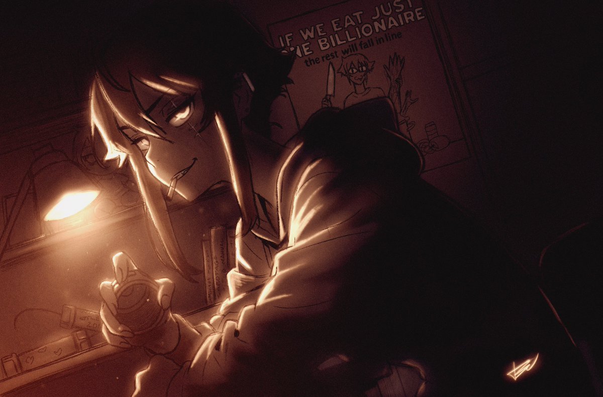 Come on baby, eat the rich