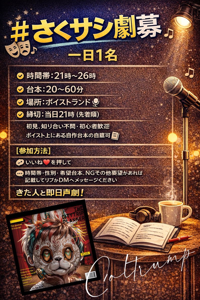 こるとらんぷ。 tweet media