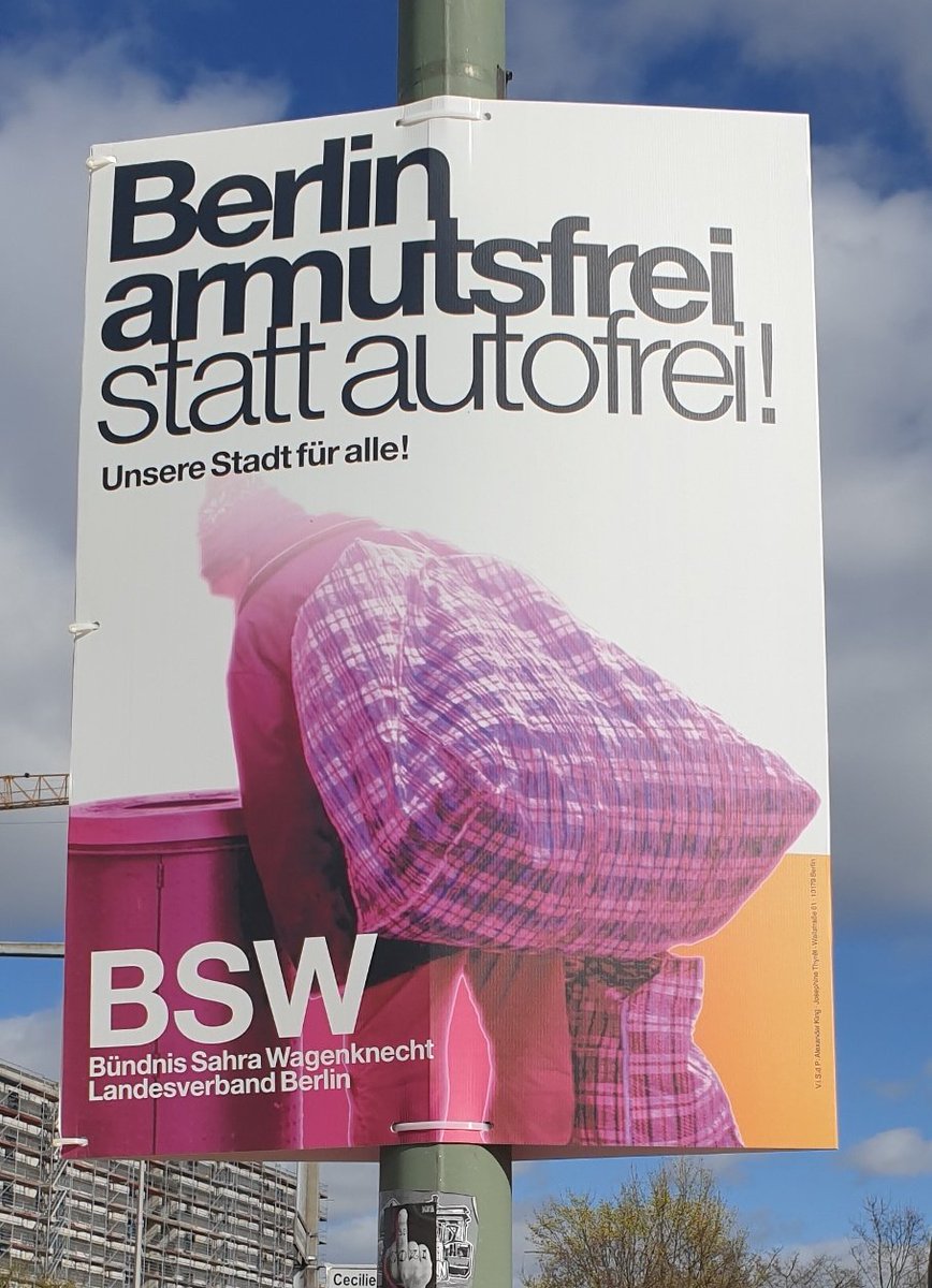 reclaimrosalux1's tweet image. Das Erfolgsrezept dieser Schwurbel ist es, Bewegungen gegeneinander auszuspielen: #NoBSW plakatiert gegen @VBerlinautofrei, genau wie #noAfD, FDP &amp;amp; CDU.

@dielinkeberlin &amp;amp; @NaturfreundeB mobilisieren zu deren #Ostermarsch.

Infos zu #b0404 &amp;amp; #Gegenprotest:
x.com/i/status/20397…