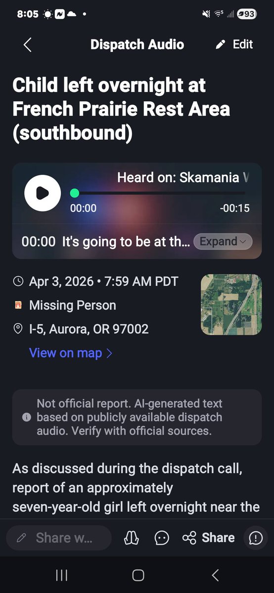 Aurora Oregon tweet media