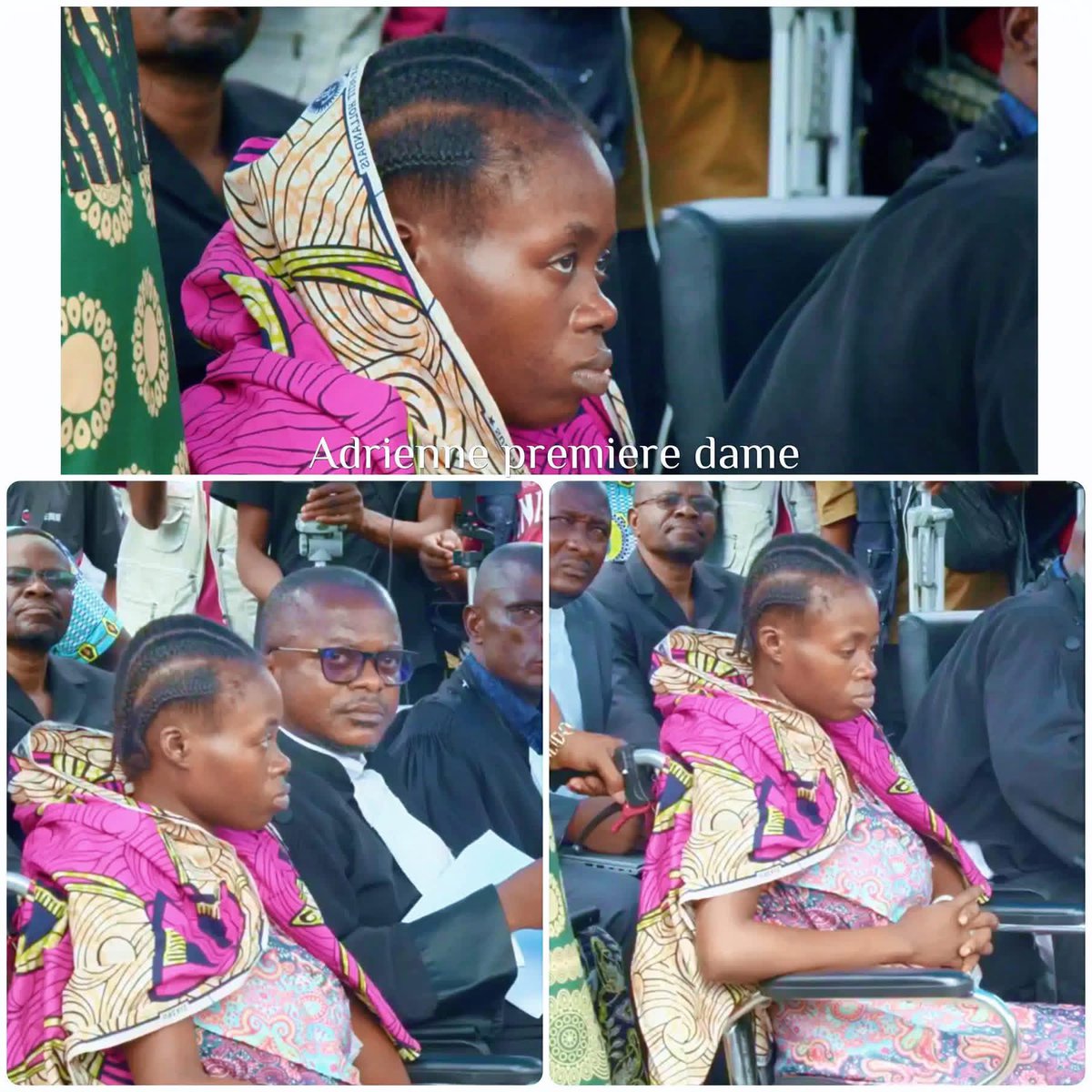 joasmatelo4's tweet photo. #RDC La première apparition publique de #Dorcas après un acte de violence par le Docteur #Balanganayi #David !!! Face a face avec David - aujourd’hui l’audience est marquée par une tension assez forte. 💔💔💔💔💔💔 https://t.co/33qYb3vrip