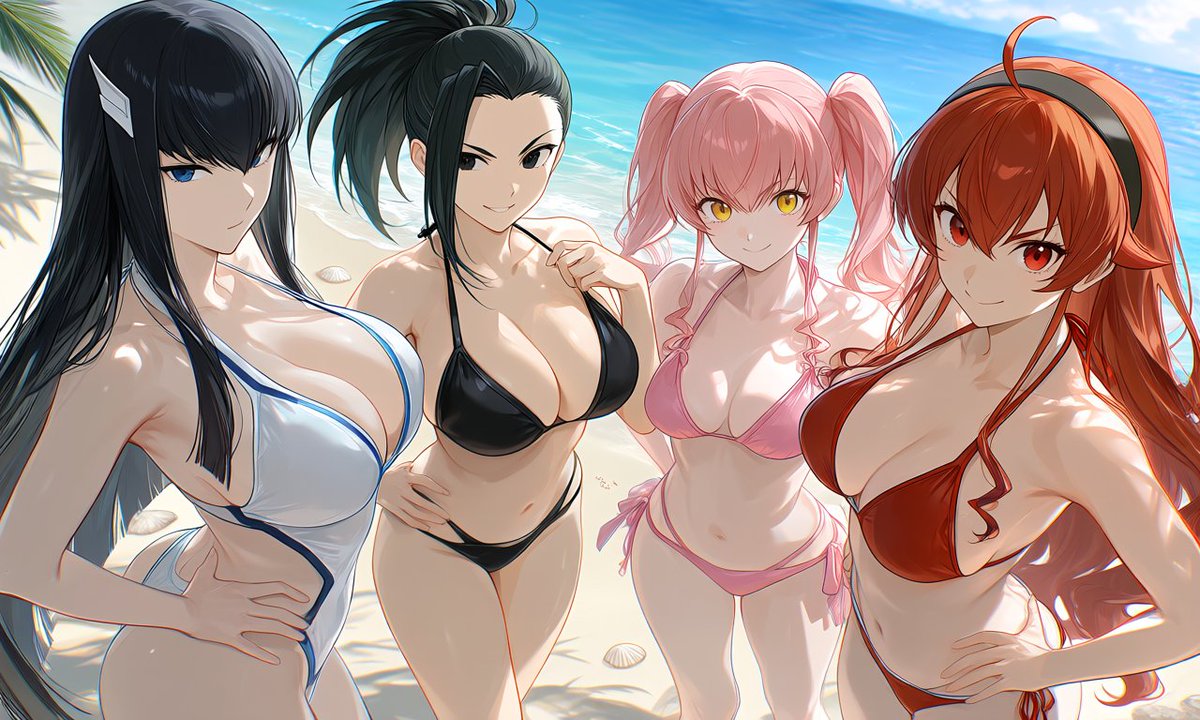 💙 Satsuki kiryuin 💙. (Hi No Kokoro) tweet media