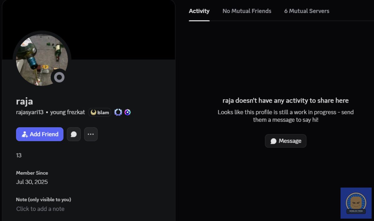 Roblox Fess tweet media