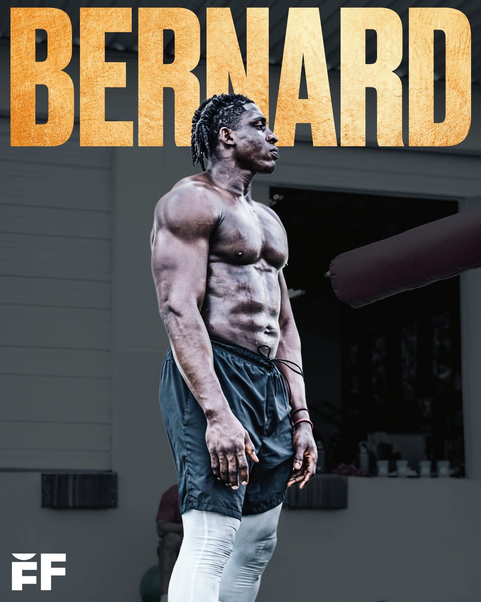 Nigerian NFL draft prospect DT Uar Bernard just put up INSANE numbers at the HBCU showcase and is viewed as one of the most explosive athletes 💪 🇳🇬

◽️ Height: 6’4.5”
◽️ Weight: 306 
◽️ Arms length: 35 3/4”
◽️ 40: 4.63
◽️ Vertical: 39” 
◽️ Broad jump: 10’10” 
◽️ Bench Reps: 31