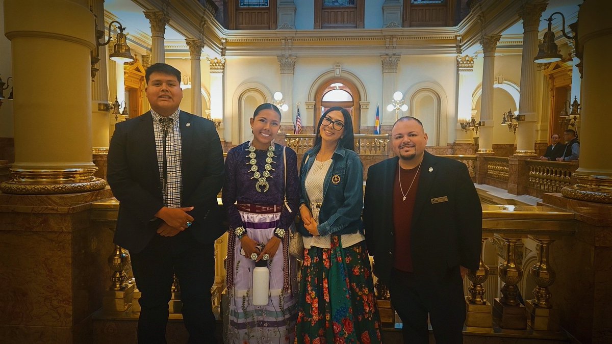 FUAIII's tweet photo. Filled w/gratitude for @FLCSkyhawks &amp; their generosity in hosting @adamsstate at the 2026 Indigenous Policy Institute. As Vice President, I'm constantly reminded that our mission is to open doors. Together, we are building a more informed Colorado.
💚🐻🤍

#DrFlorencioUArandaIII https://t.co/Exjhv1bJJ7