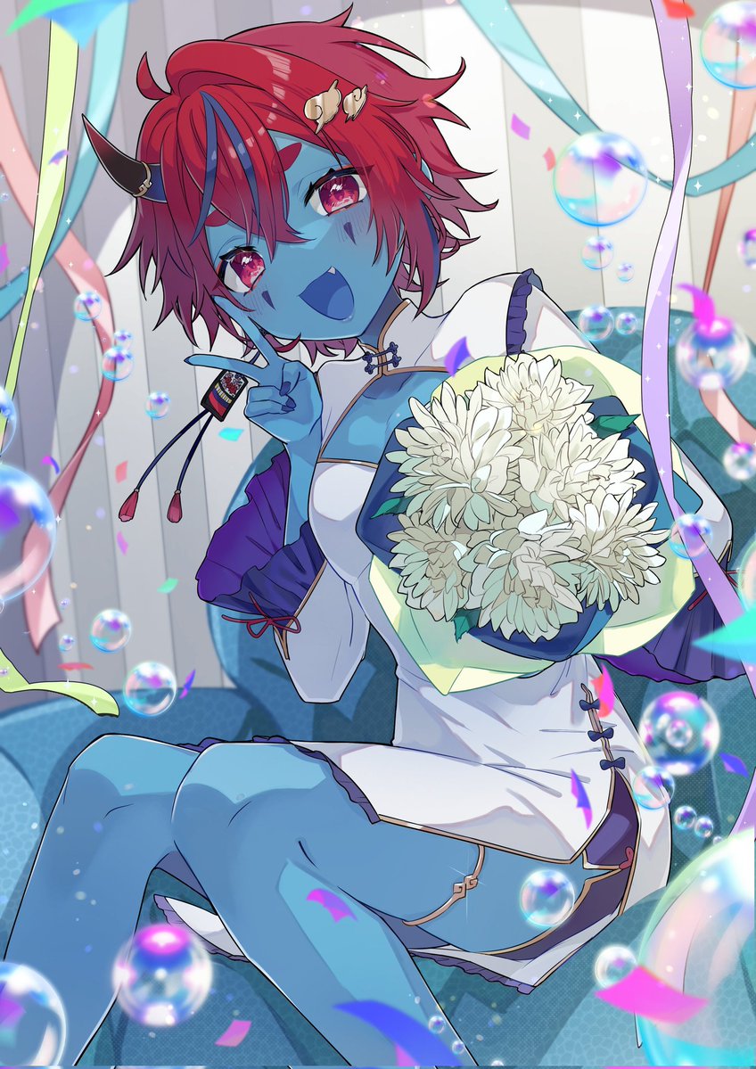 藍上桜華(あいうえおうか)⭕️⚡️💙企画屋Vtuber tweet media