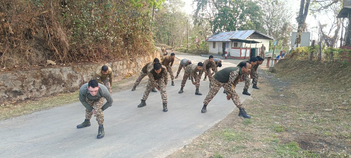 Morning activities - 32 Bn #CRPF
A healthy body creates a healthy mind. Fitness is the foundation of confidence, clarity &amp; resilience in life. 🧠#MentalHealth
