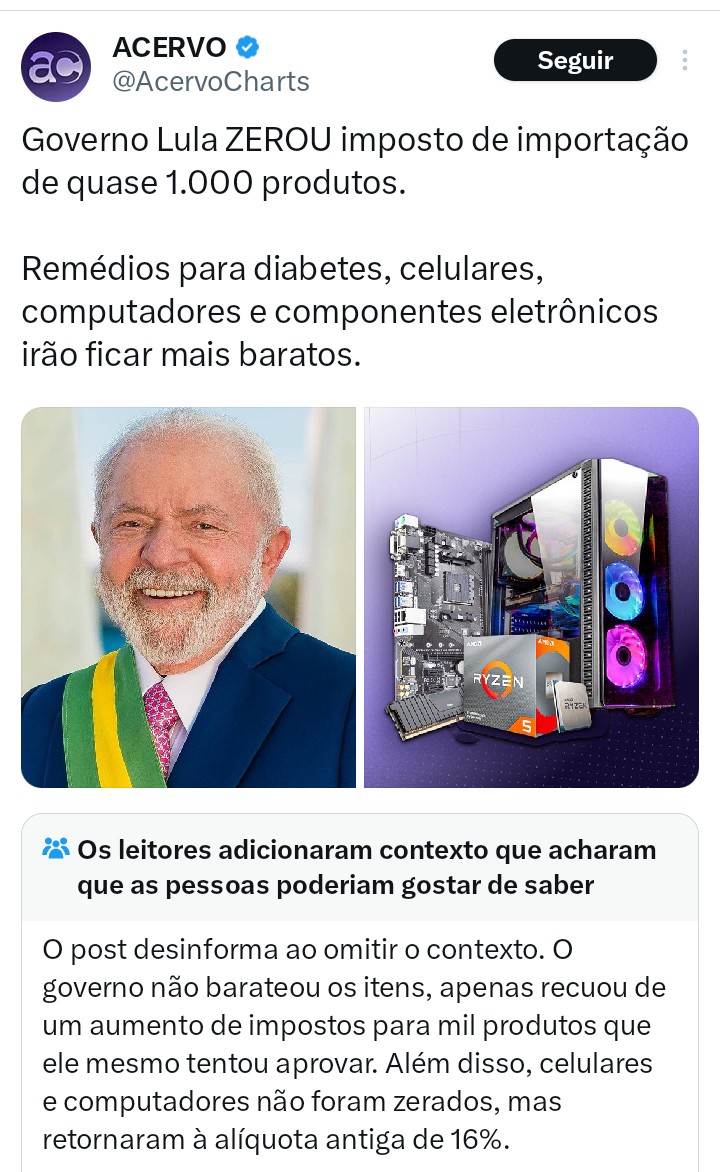 Análise Política tweet media