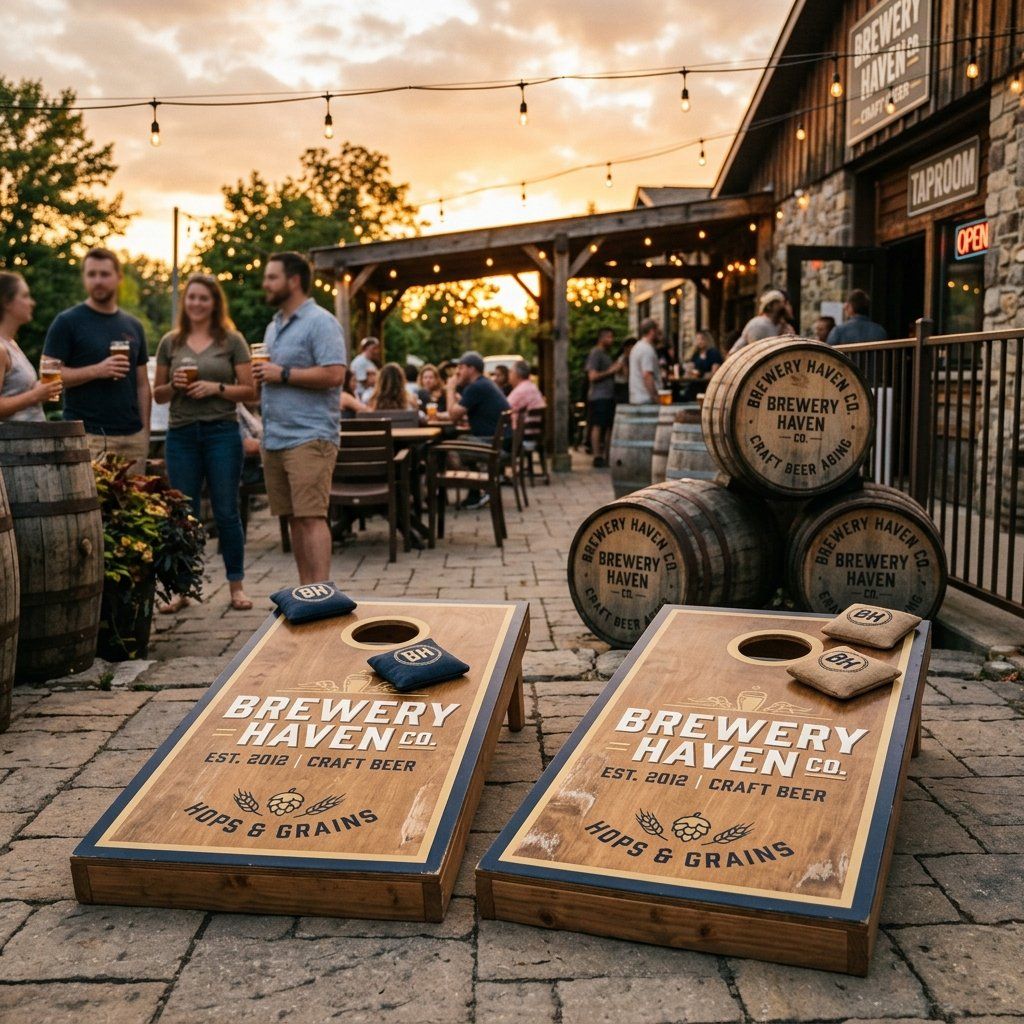 JericW69639's tweet image. Low MOQ helps craft breweries test branded patio experiences without large inventory risk. Custom cornhole keeps guests around longer, sparks more photos, and adds brand presence. DM for wholesale options. #CraftBrewery #Cornholehttps://waffle-games.com/