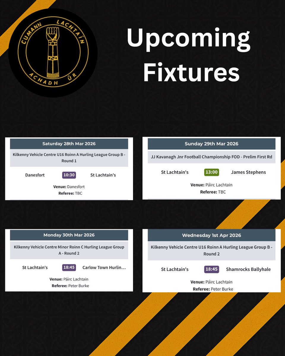 St. Lachtain’s GAA tweet media
