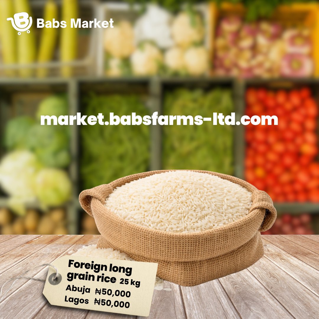 Babsmarketn's tweet image. Fresh foodstuffs at prices you’ll love 😌🌱

Swipe through to see what you can get on Babs Market today ➡️
Affordable. Fresh. Delivered. 🚚

#babsmarket #freshfooddelivery #groceriesonline #farmtotable #abujafood #lagosliving #nigerianfood #foodstuff #onlineshoppingnigeria