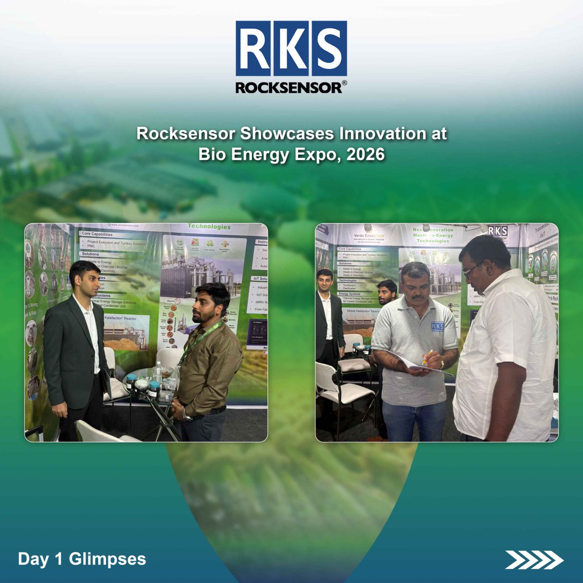 rocksensor_ind's tweet photo. Thank you to everyone who visited the Rocksensor stall on Day 1!

Great industry engagement and technical discussions on pressure, flow, level &amp; temperature instrumentation for bioenergy and renewable applications.

See you on Day 2! https://t.co/8Fp3N76omt