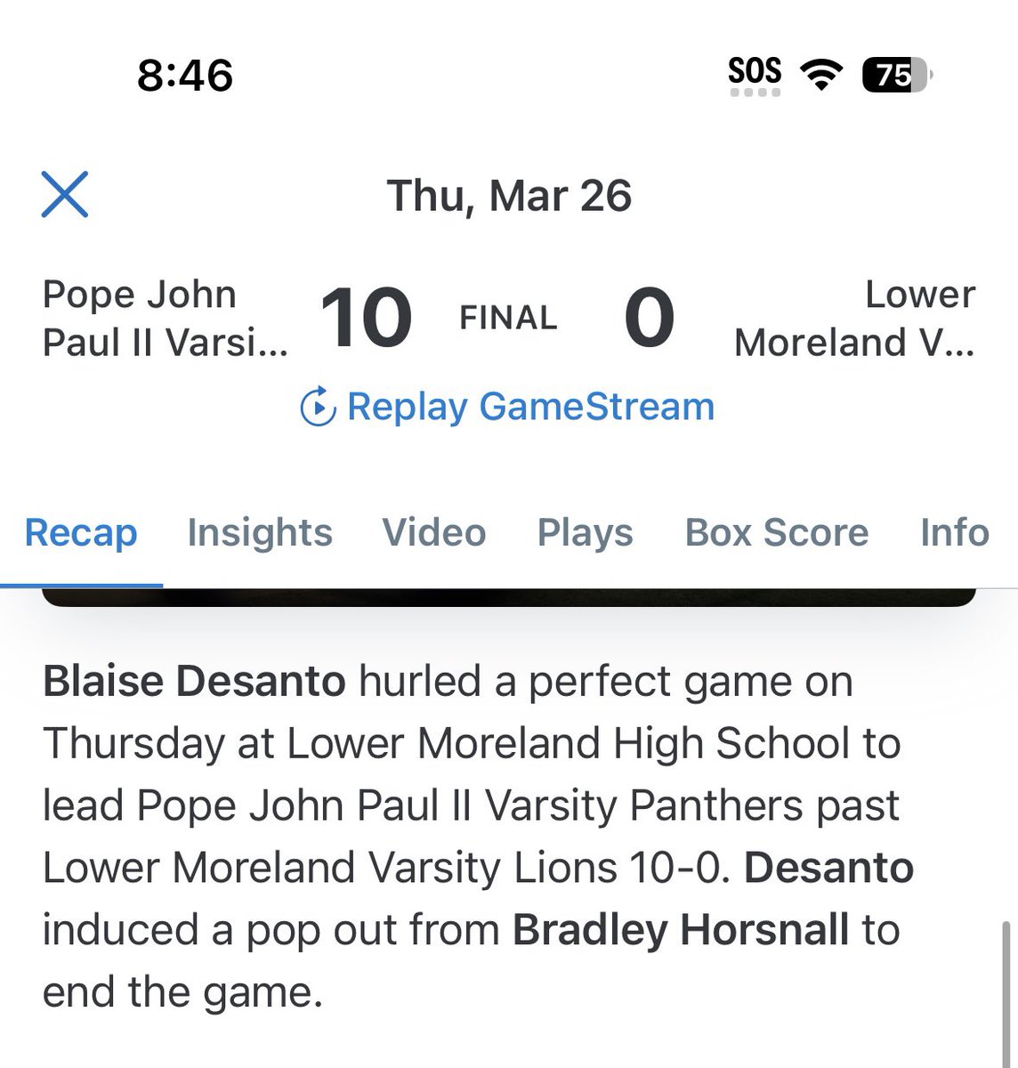 Blaise DeSanto tweet media