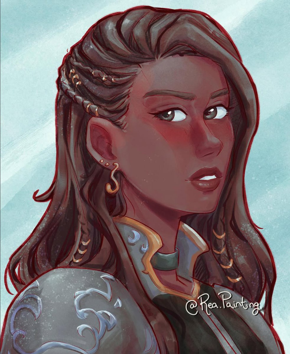 We are in awe at how fierce and gorgeous Emerie looks in this artwork by rea.painting👸 With the Illyrian plot taking centre stage we wonder what badass role our Carynthian will play? 

Share us your thoughts

Emerie week starts on May 10-14!!