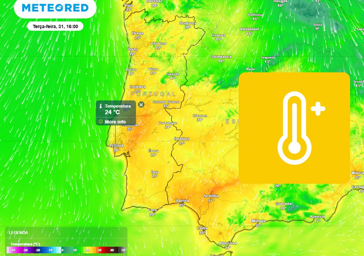 Meteored Portugal tweet media