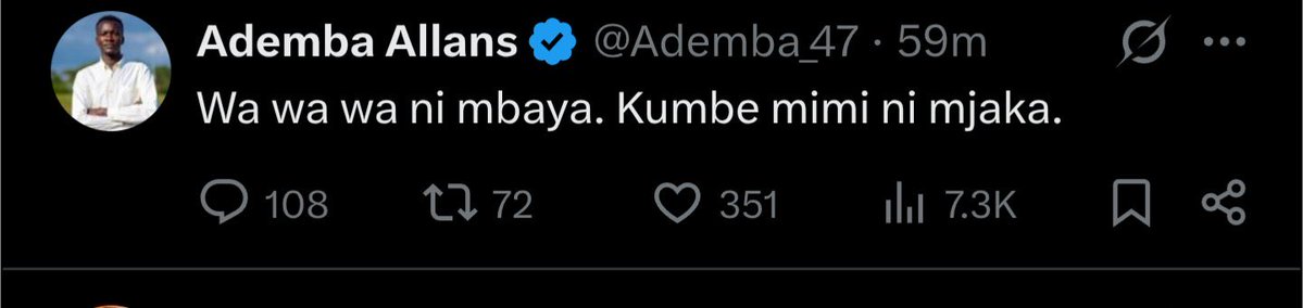 Kenya West tweet media