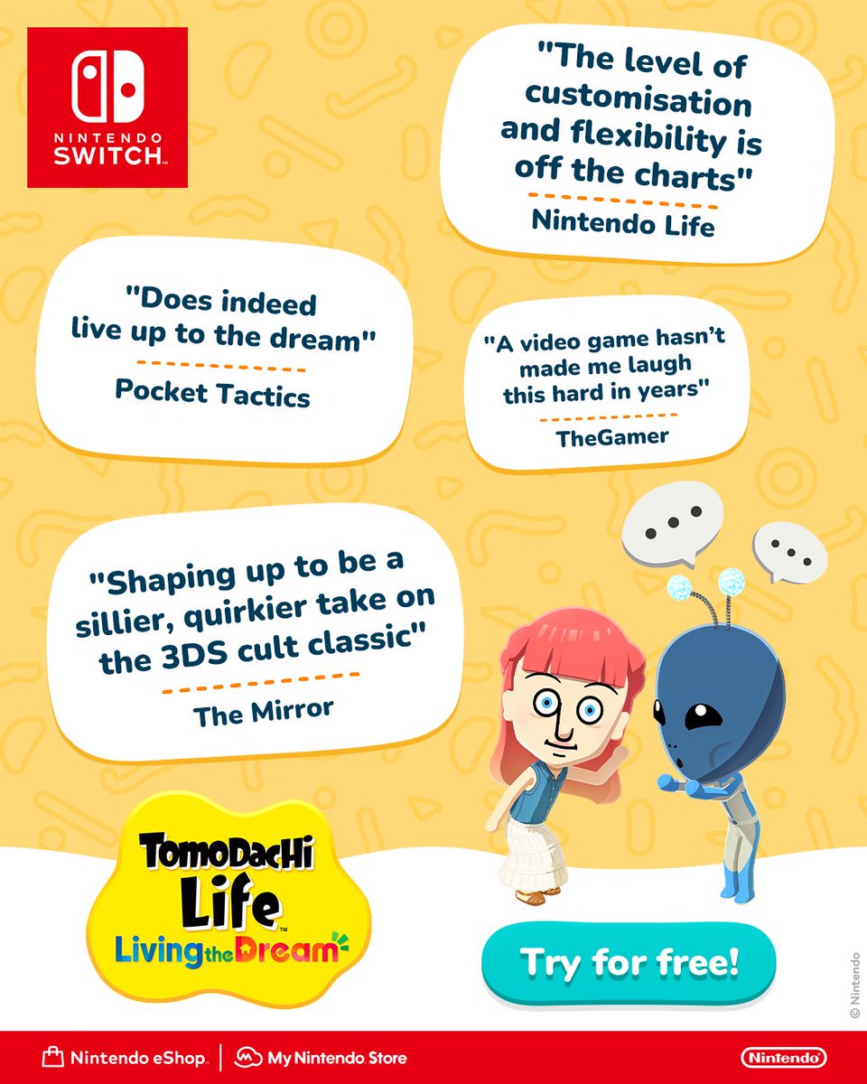 Nintendo UK tweet media