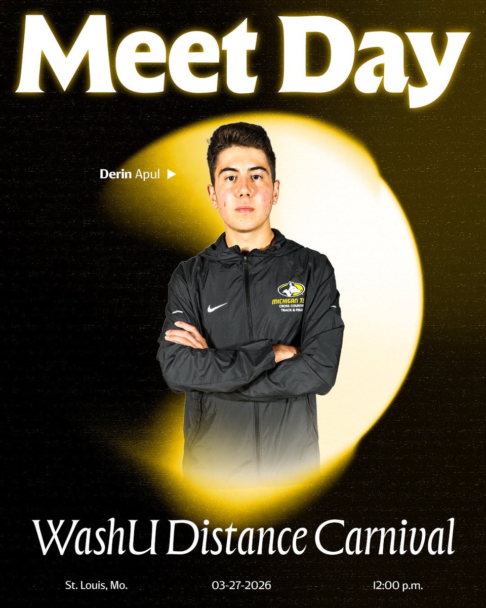 MTUCCTF's tweet image. It’s Meet Day! We're back for Day ✌️of the WashU Distance Carnival!
￼
🏟️: WashU Distance Carnival
￼📍: St. Louis, Missouri.
￼⏰: 12:00 p.m.
￼📺: @FloTrack 
￼📊: live.timingmd.net/meets/64983

#PullTheSled | #FollowTheHuskies