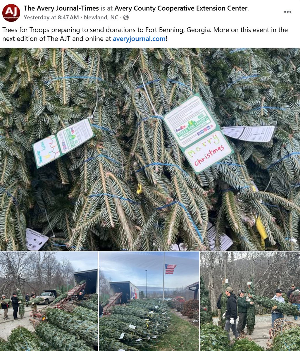 Trees for Troops tweet media