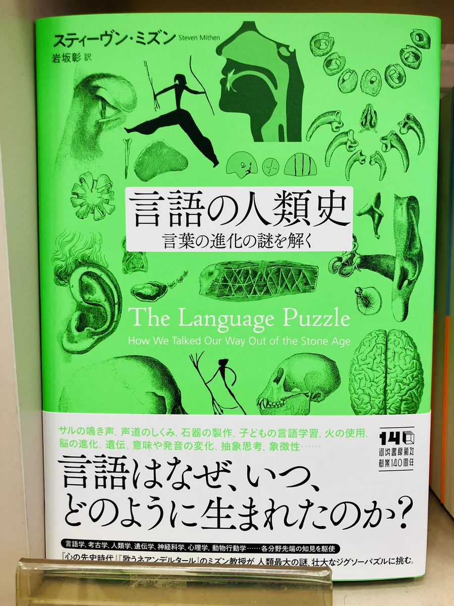 書字言語　その歴史と理論および病態 ジュンク堂書店池袋本店 auf X: „【新刊入荷】 『言語の人類史